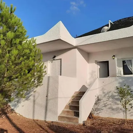 Almiropótamos White Villa In Olive Trees And Seaview To Panagia מראה חיצוני תמונה