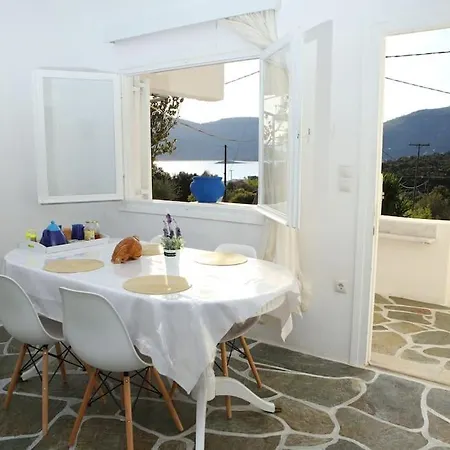 Almiropótamos White Villa In Olive Trees And Seaview To Panagia מראה חיצוני תמונה